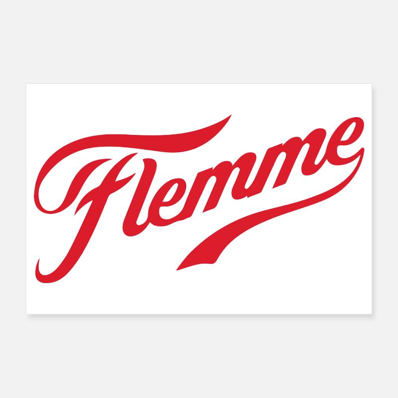flemme Poster 30 x 20 cm