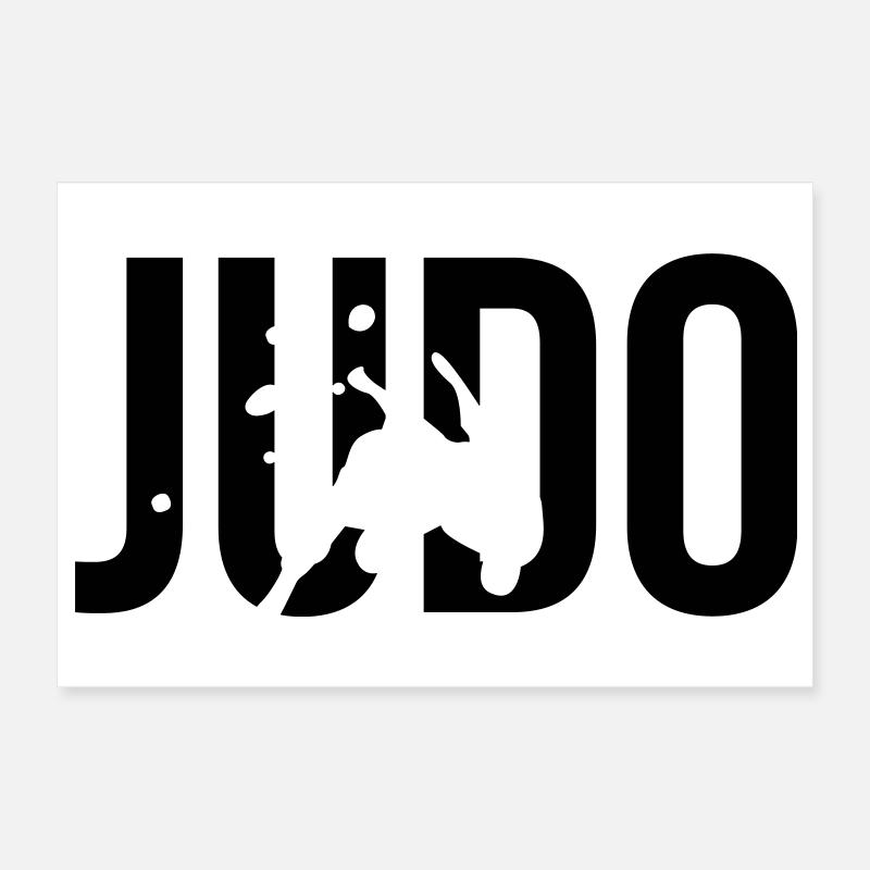 judo Judoka Poster 30x20 cm