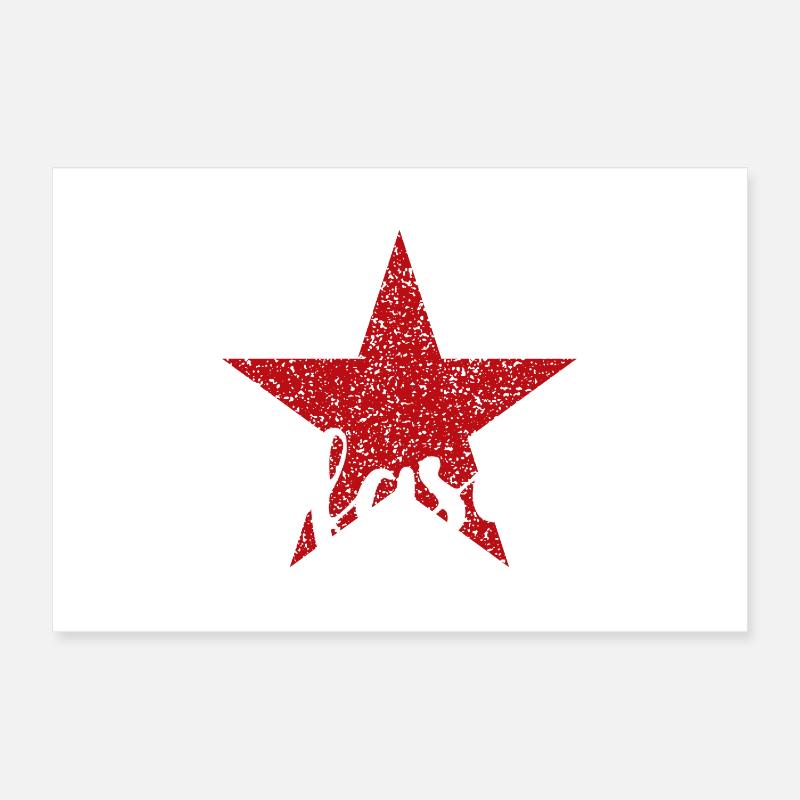 Antifasciste Poster 30 x 20 cm