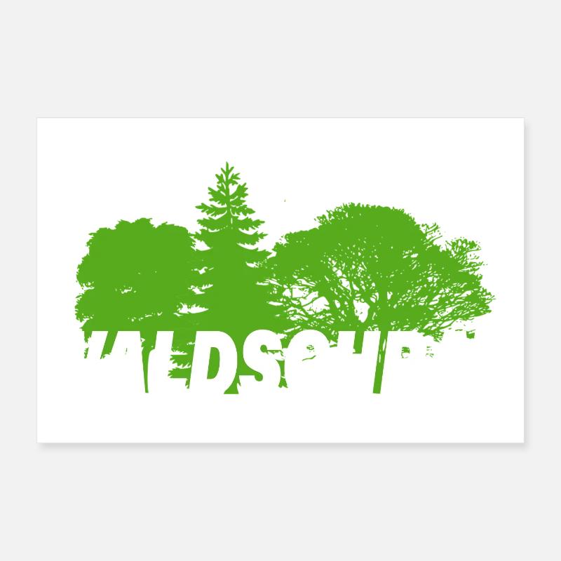 WALDSCHRAT Poster 30x20 cm