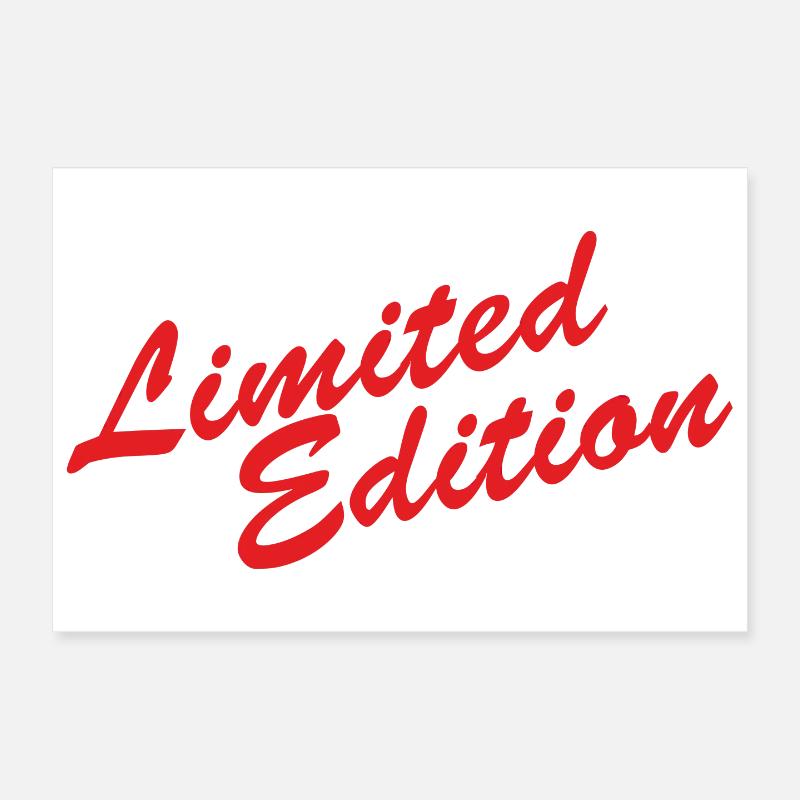 Édition limitée Poster 30 x 20 cm