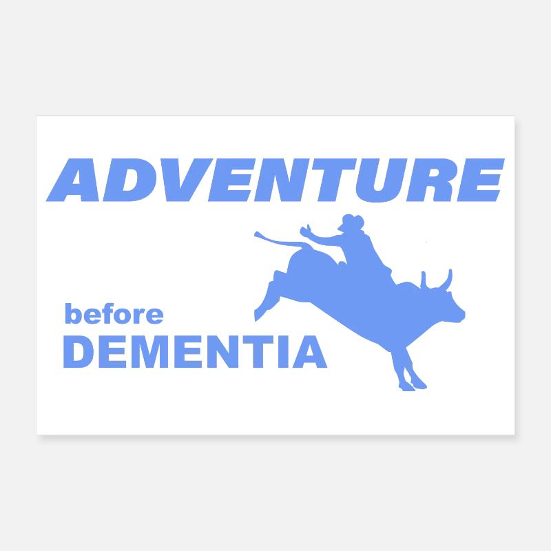 RODÉO AVENTURE Poster 30 x 20 cm