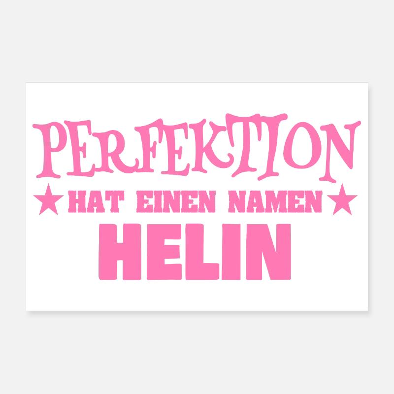 Frauenname He Poster 30x20 cm