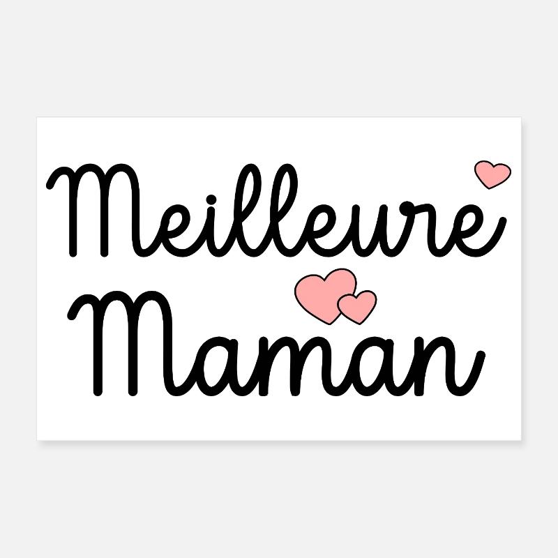 Meilleure Maman Poster 30 x 20 cm