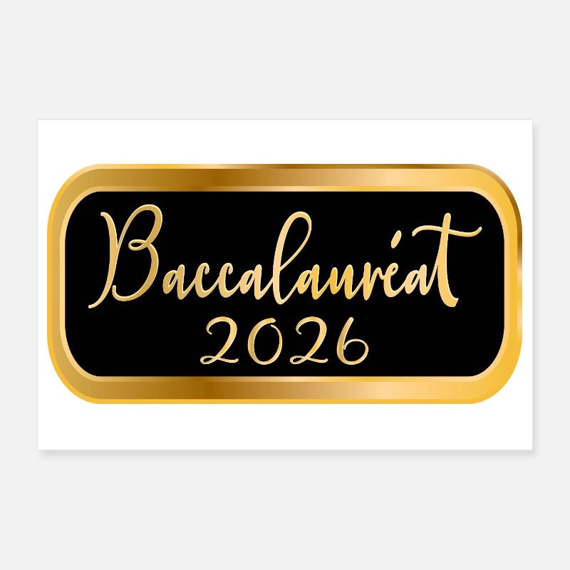 High School Baccalaureate 2026 Poster 12" x 8" (30x20 cm)