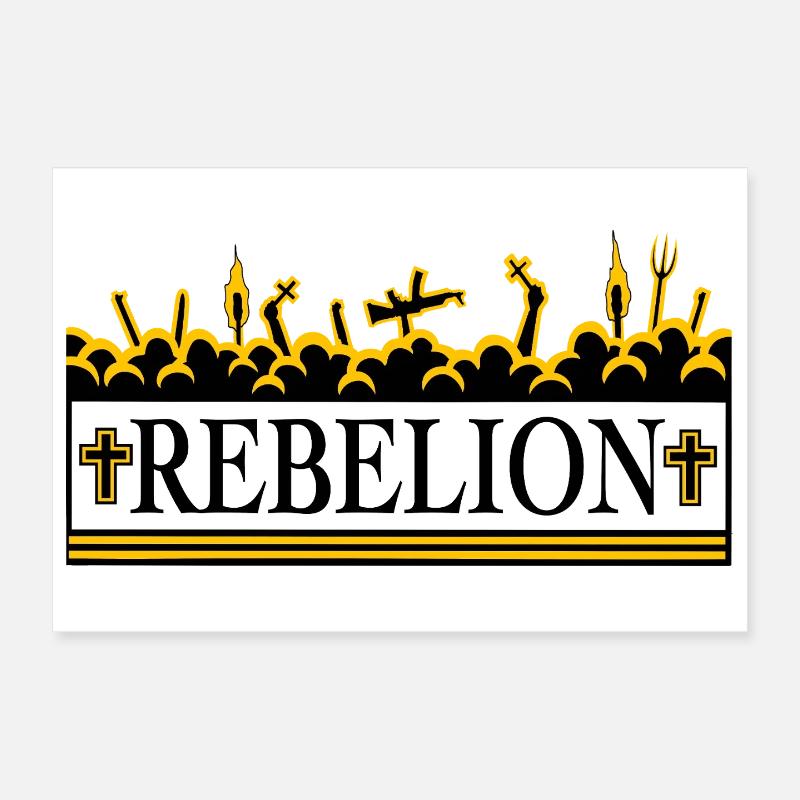 Rebellion Poster 30x20 cm