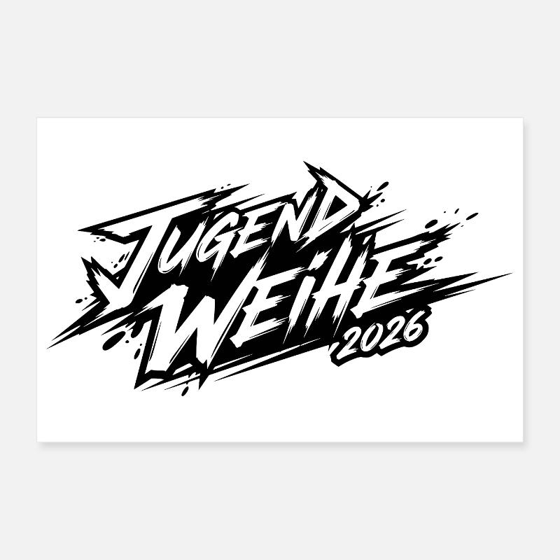 Jugendweihe 2026 Poster 30x20 cm
