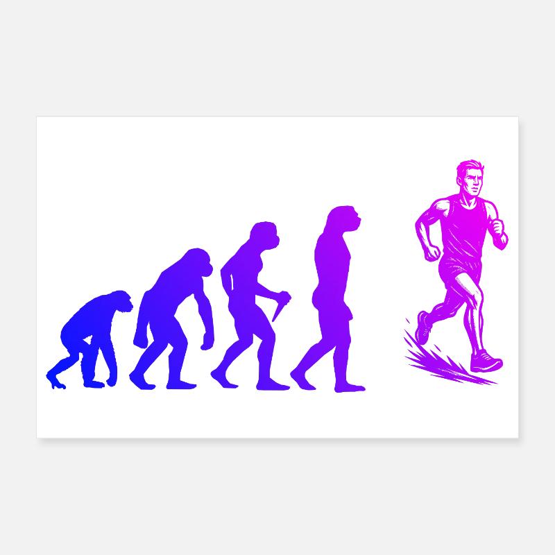 Courir parfaitement pour n’importe quelle course Poster 30 x 20 cm