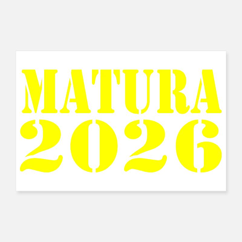 Maturité 2026 Poster 30 x 20 cm