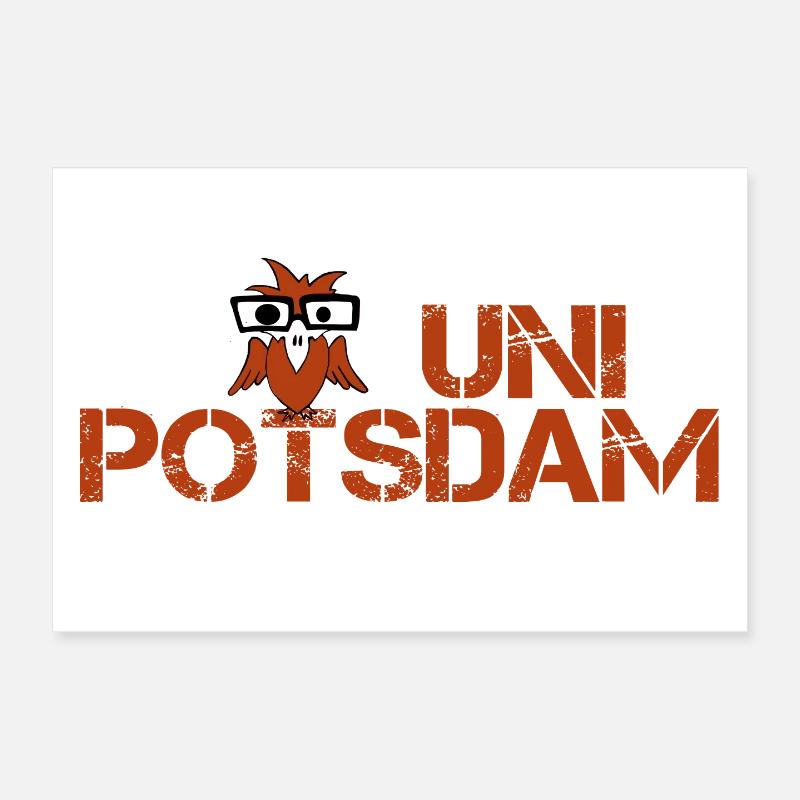 UNI POTSDAM Poster 12" x 8" (30x20 cm)