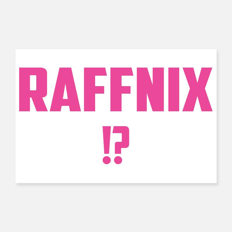 Raffnix Poster 12" x 8" (30x20 cm)