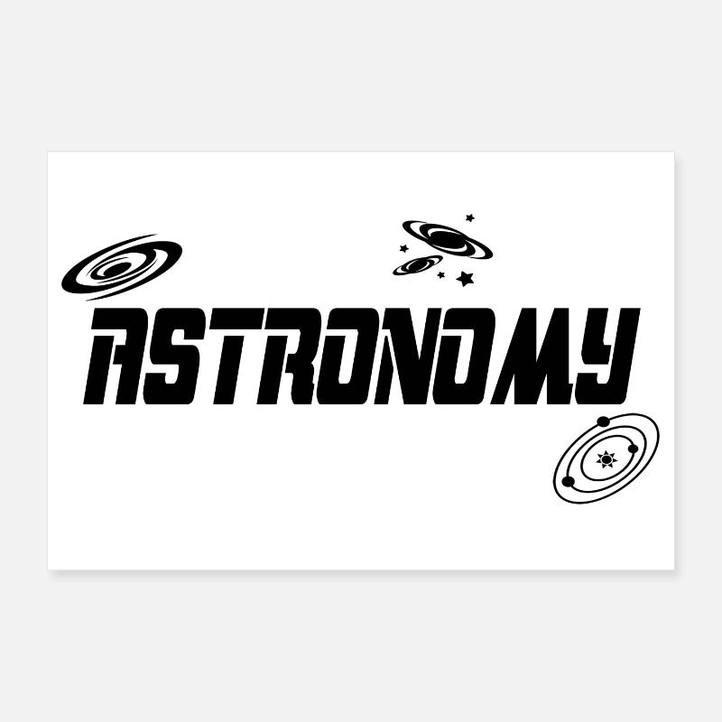 Astronomie Poster 30 x 20 cm