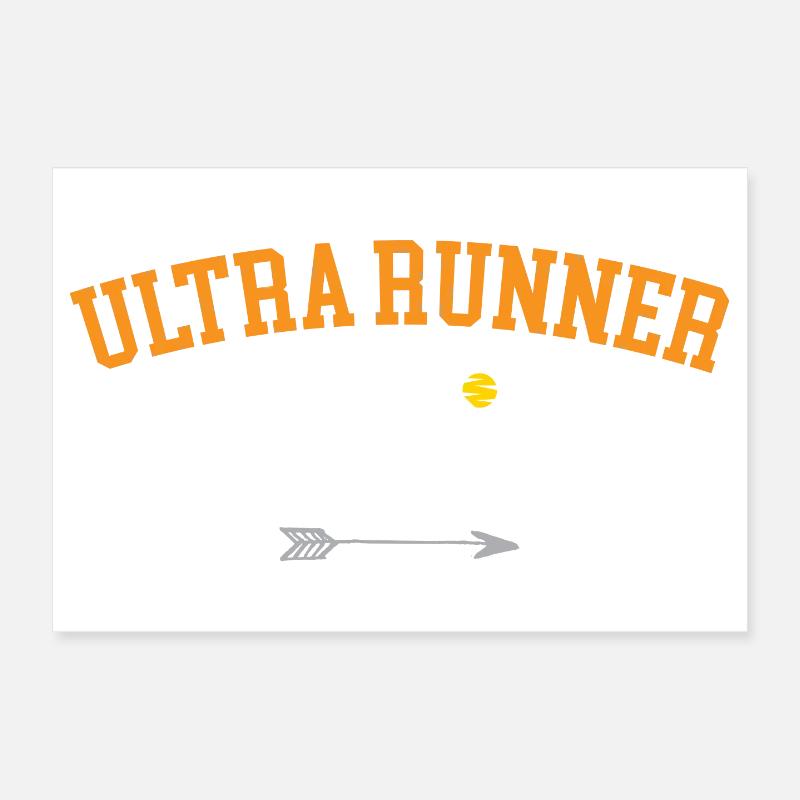 Ultra Runner Poster 30 x 20 cm