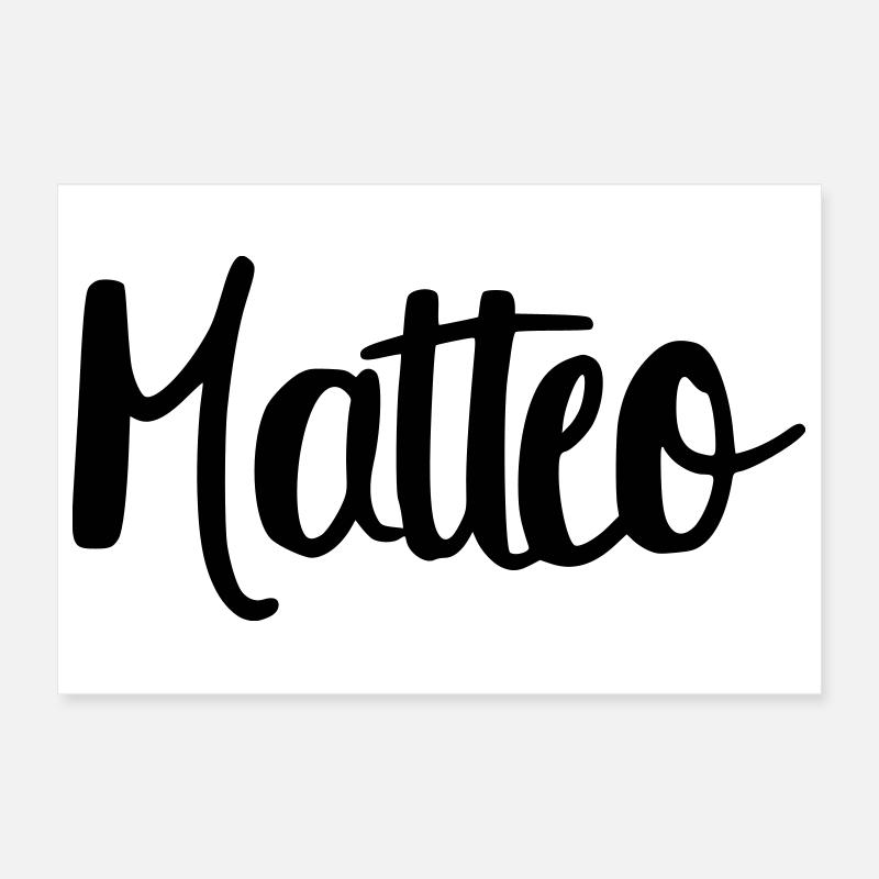 Matteo Poster 30 x 20 cm