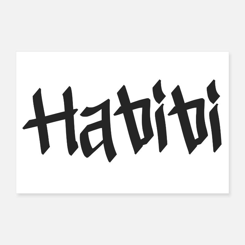 Habibi Poster 30x20 cm
