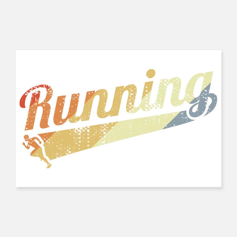 Course vintage Poster 30 x 20 cm