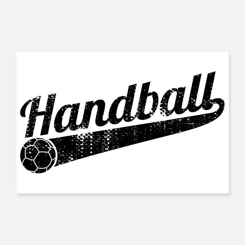 Handball Poster 30 x 20 cm