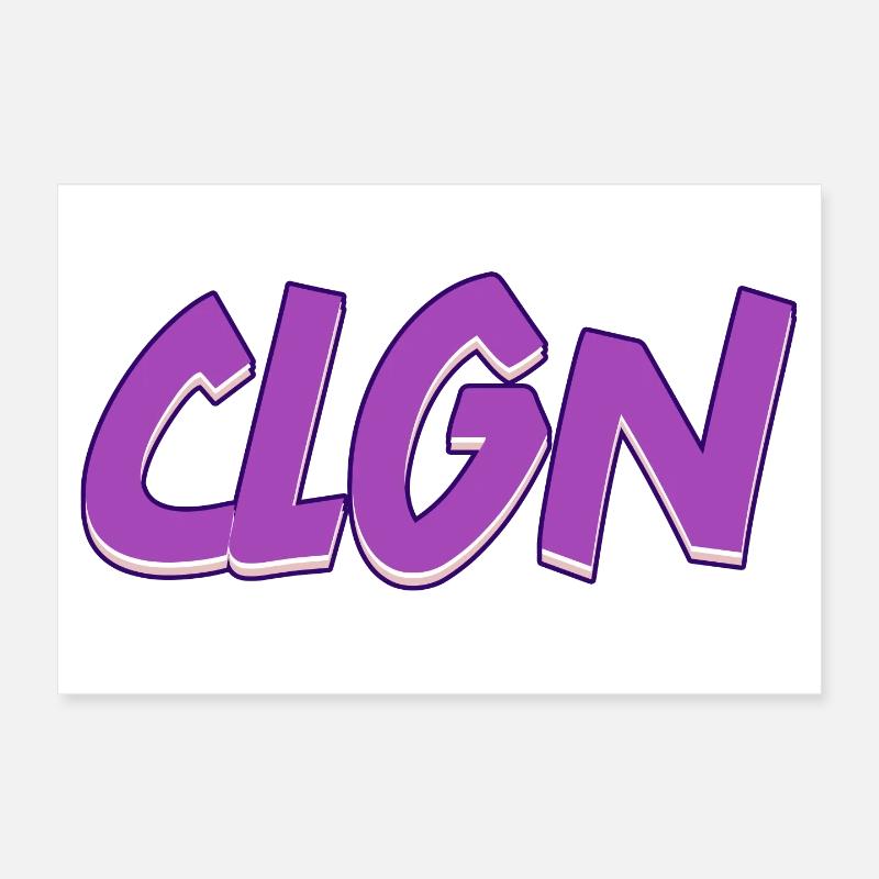 CLGN | Kurzform Köln Poster 30x20 cm