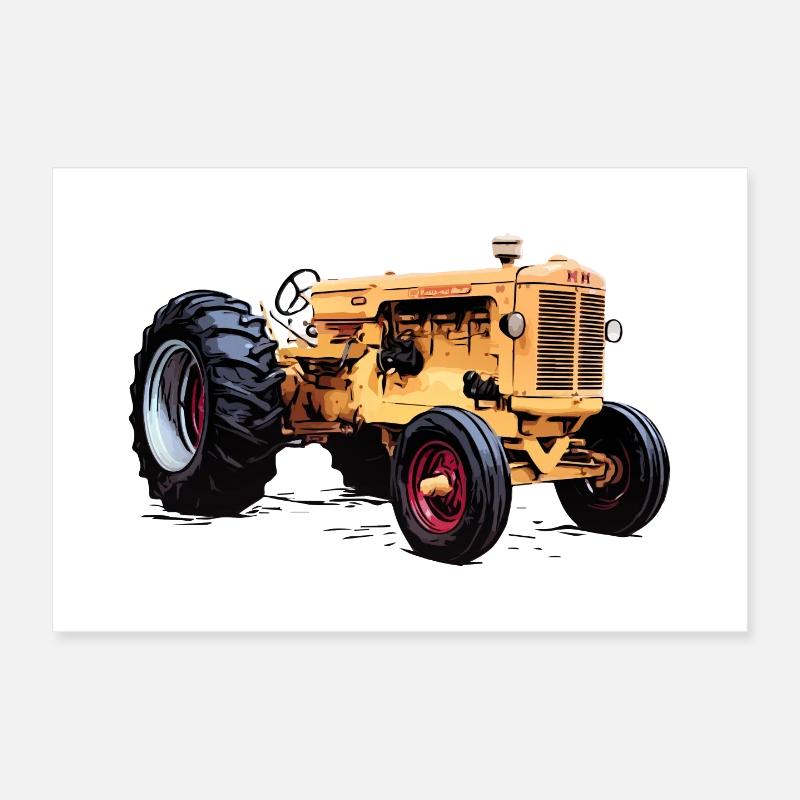 Minneapolis Traktor G-Serie Poster 30x20 cm