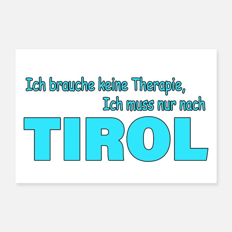 Therapy TYROL Poster 12" x 8" (30x20 cm)
