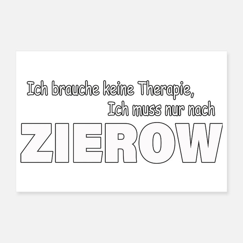 Therapy ZIEROW Poster 12" x 8" (30x20 cm)