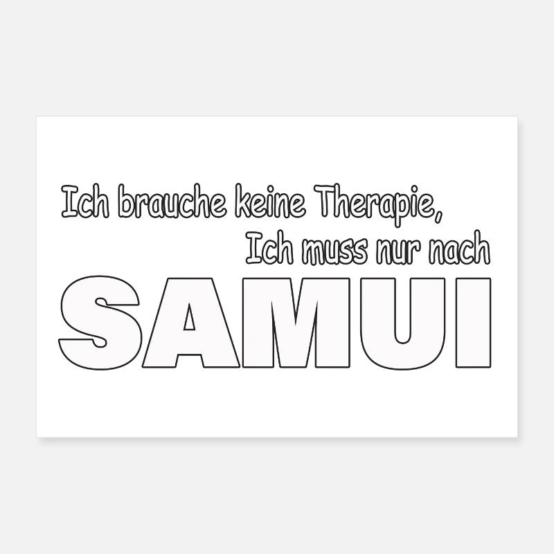 Therapy SAMUI Poster 12" x 8" (30x20 cm)