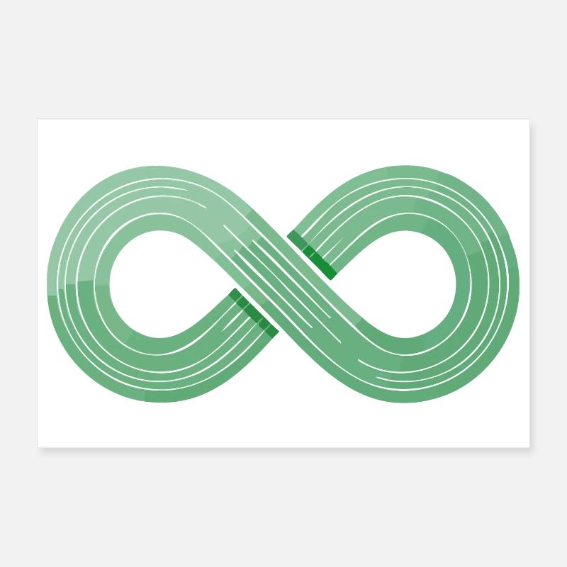 Zeige den Flow! Poster 30x20 cm