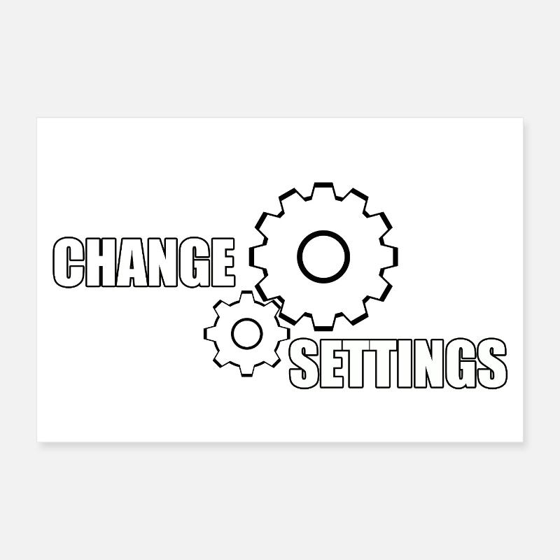 MODIFIER LES RÉGLAGES Poster 30 x 20 cm