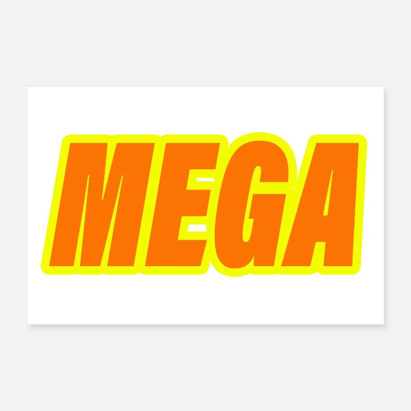 MEGA Poster 30x20 cm