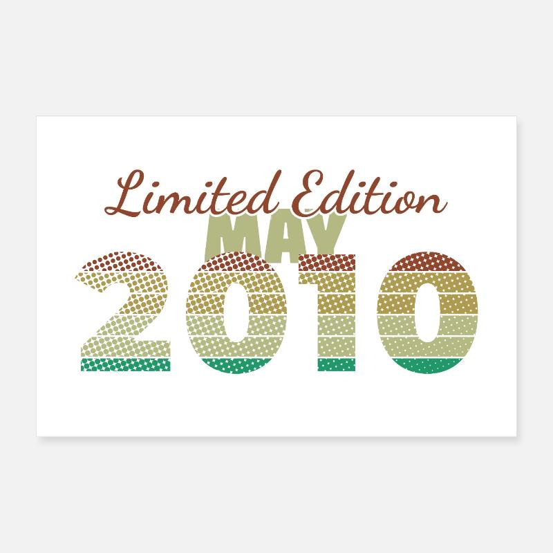 16e anniversaire Édition Limitée (SCR) 05/2010 Poster 30 x 20 cm