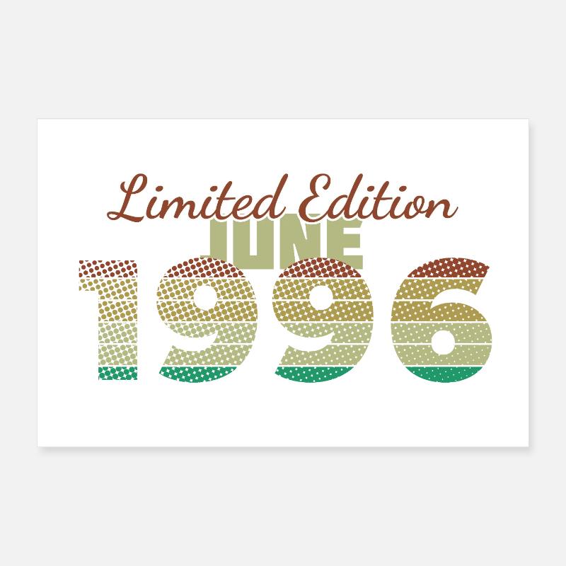 30e anniversaire Édition Limitée (SCR) 06/1996 Poster 30 x 20 cm