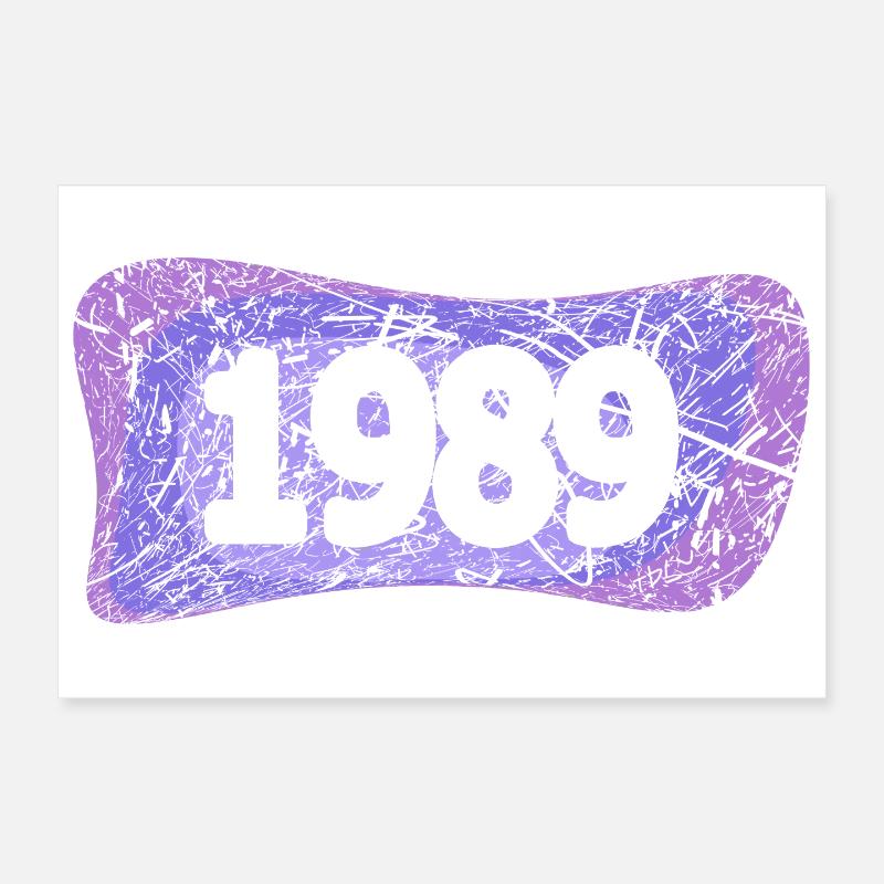 Class reunion 1989 Poster 12" x 8" (30x20 cm)
