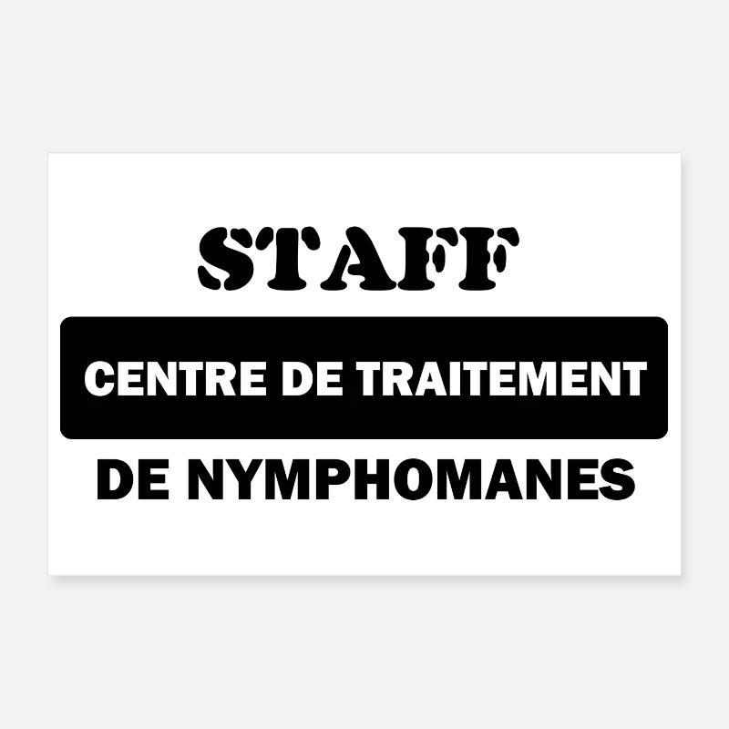 STAFF ;) Poster 12" x 8" (30x20 cm)