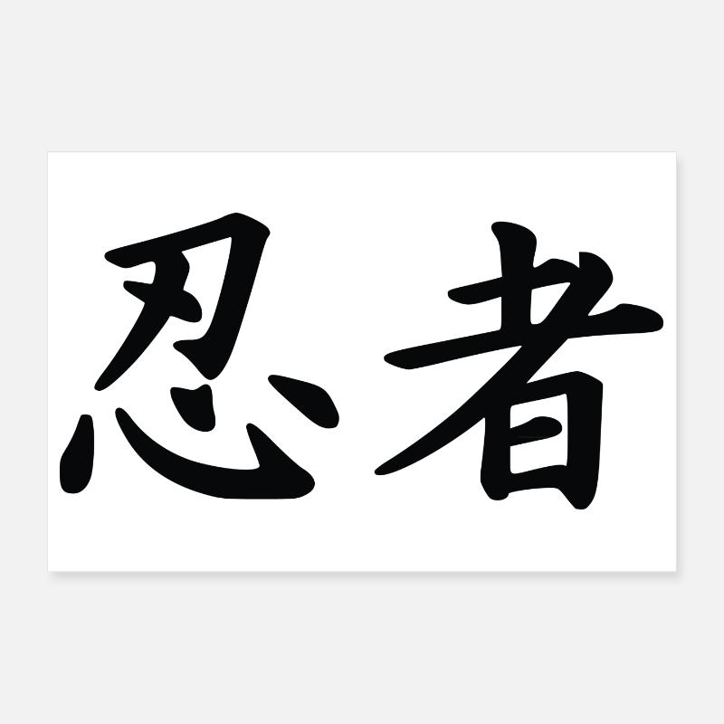 Ninja Poster 30 x 20 cm