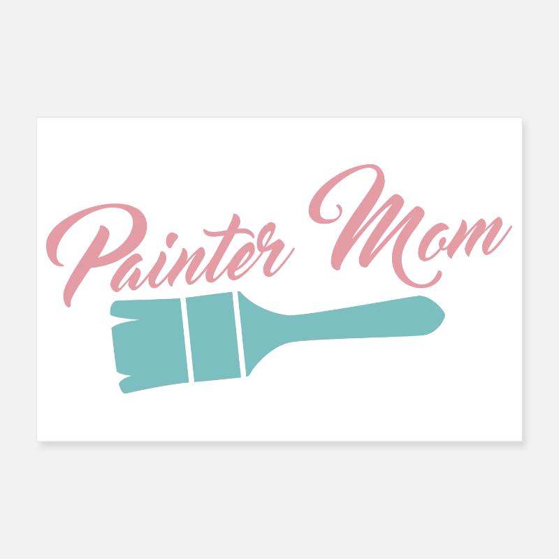 Painter Varnisher Poster 12" x 8" (30x20 cm)