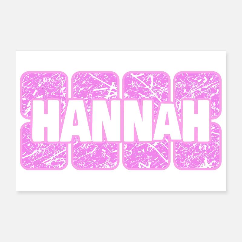 Hannah Poster 30 x 20 cm