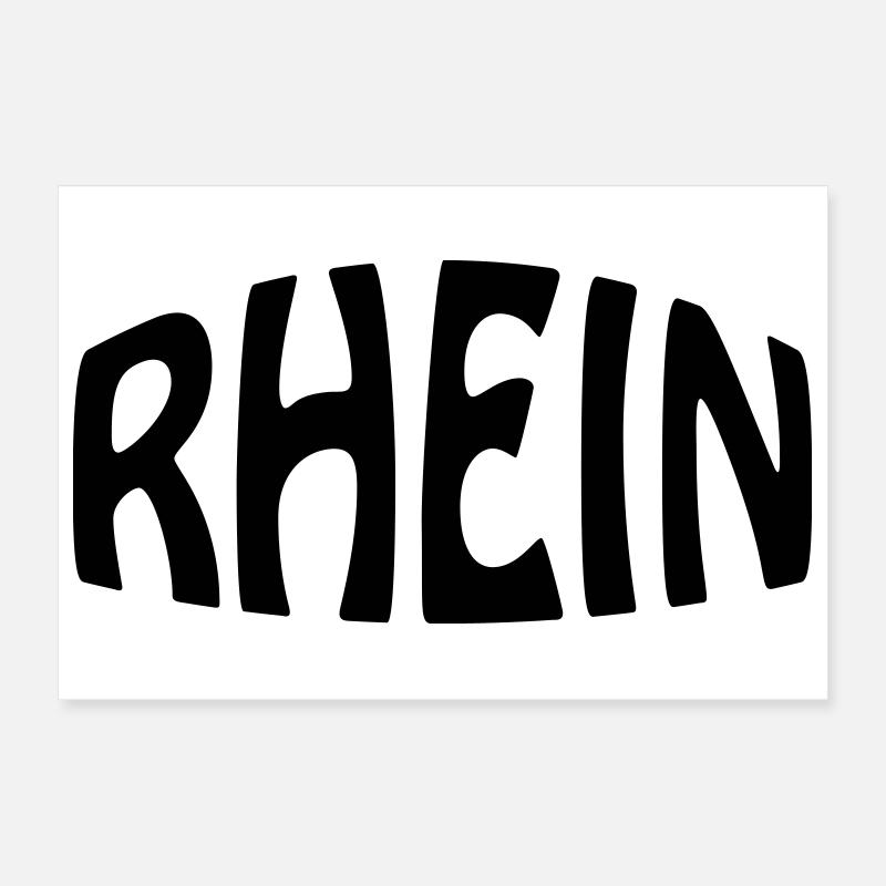 RHEIN Poster 30x20 cm