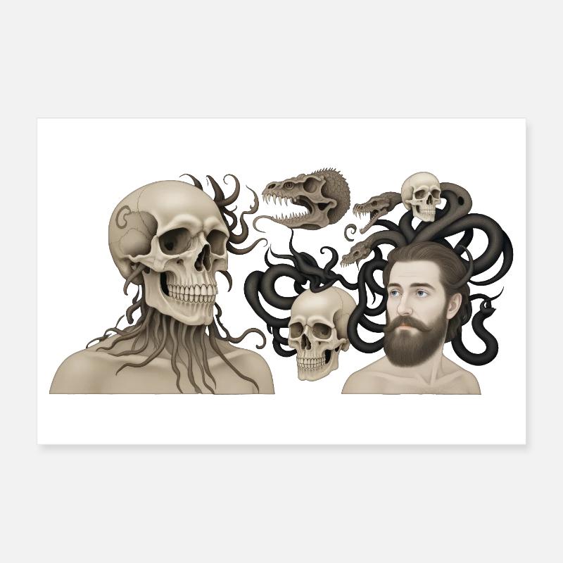 THE DAMNED #2 - dark hell Poster 30 x 20 cm