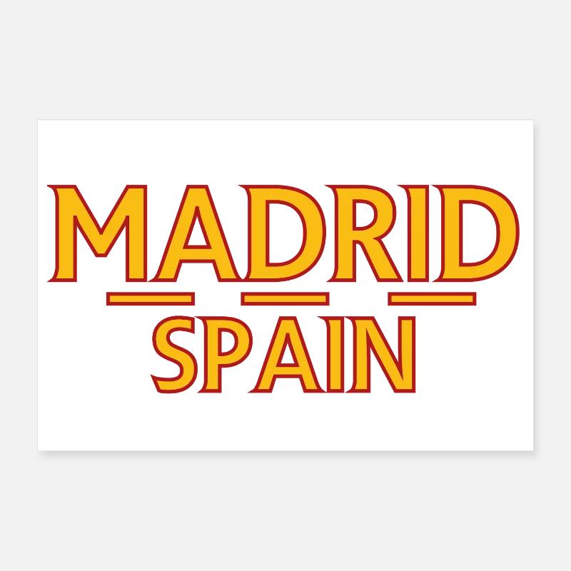 Madrid – Spanien Poster 30x20 cm