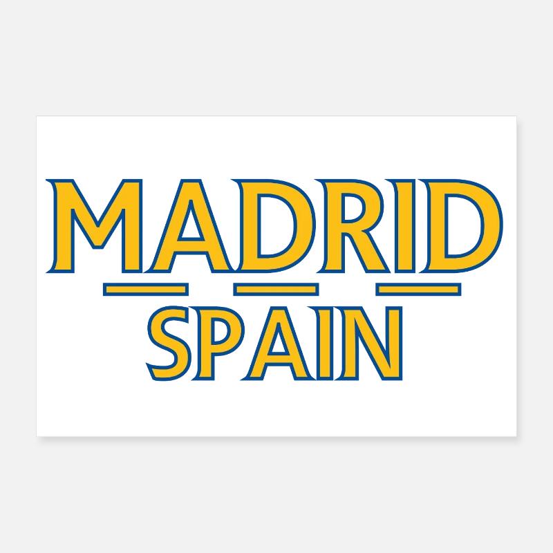 Madrid – Espagne Poster 30 x 20 cm