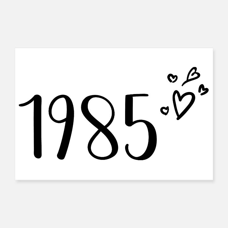 1985 Poster 30 x 20 cm