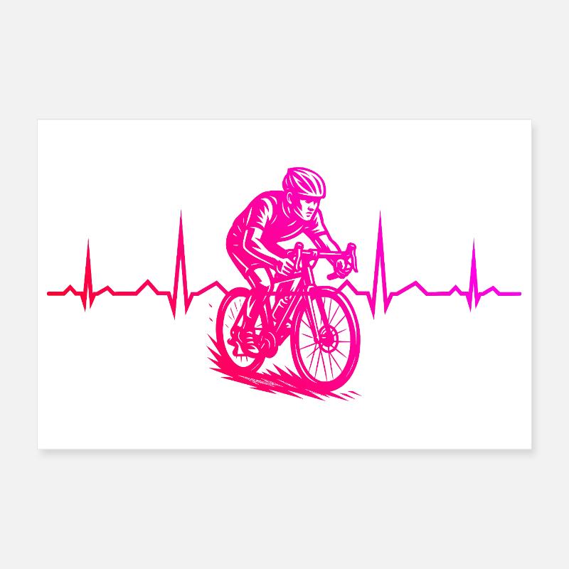 Idée simple de vélo de route pour un vélo de route Poster 30 x 20 cm