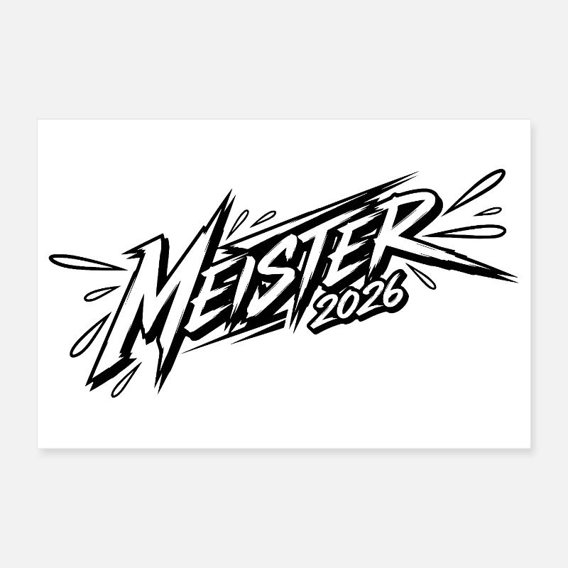 Champion 2026 Poster 30 x 20 cm