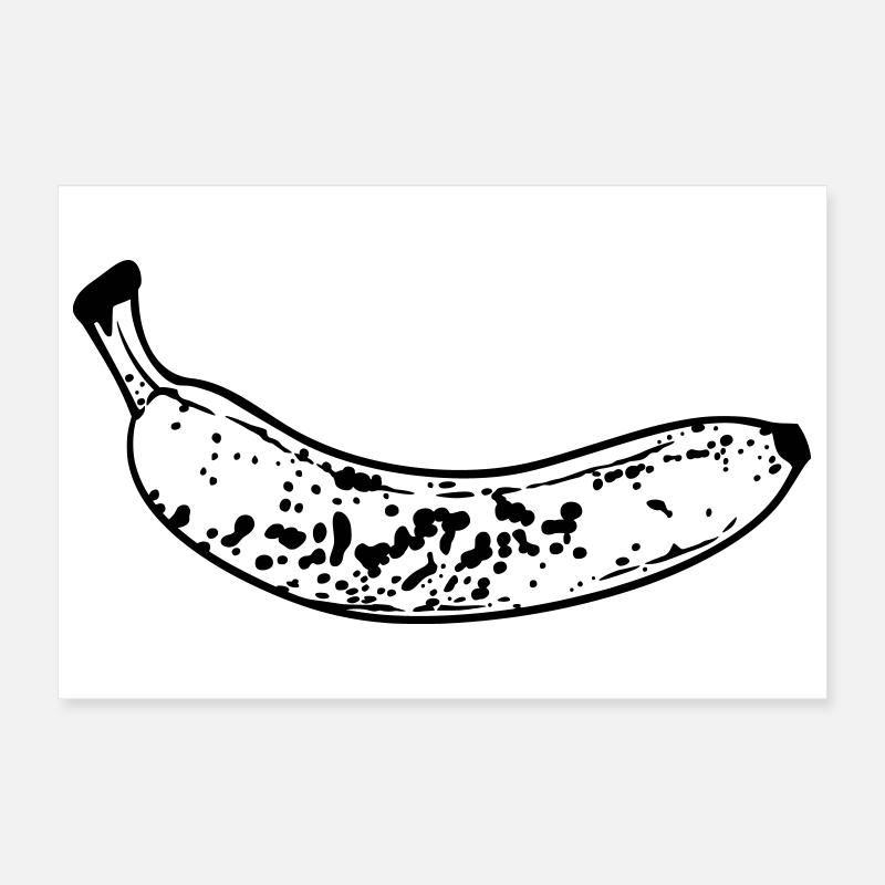 Banane Poster 30 x 20 cm