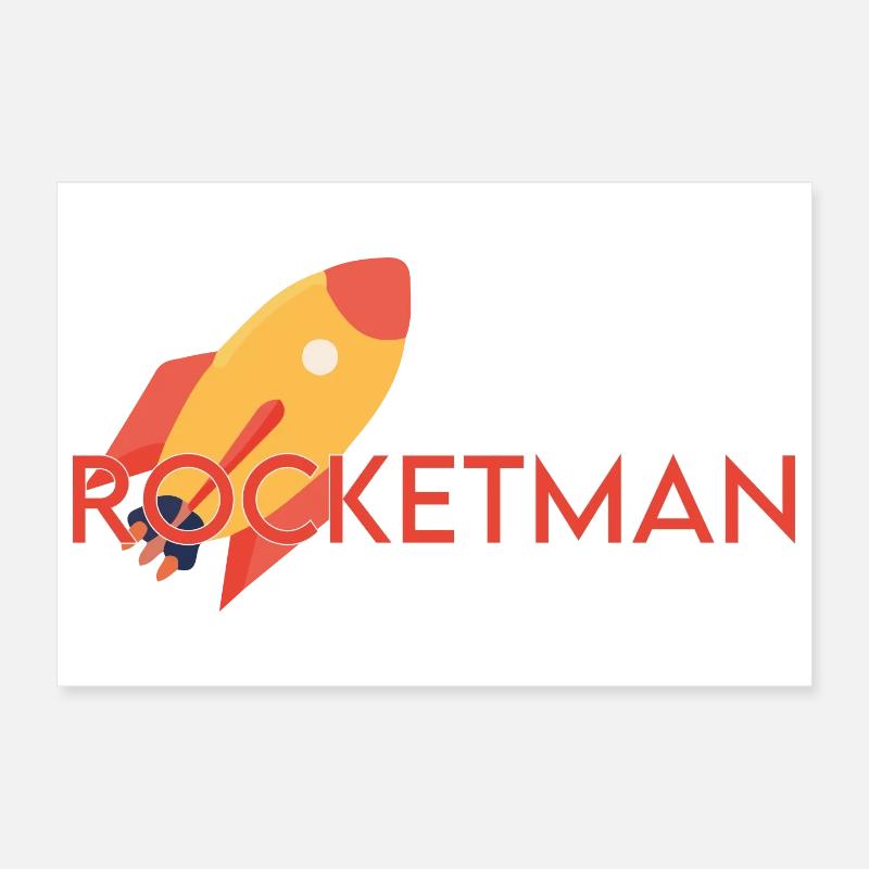 Rocketman Poster 30 x 20 cm