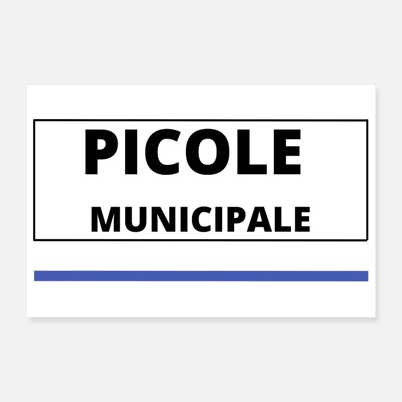 Picole municipale Poster 30 x 20 cm