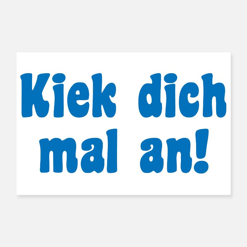 Modell Spruch Berliner Poster 30x20 cm
