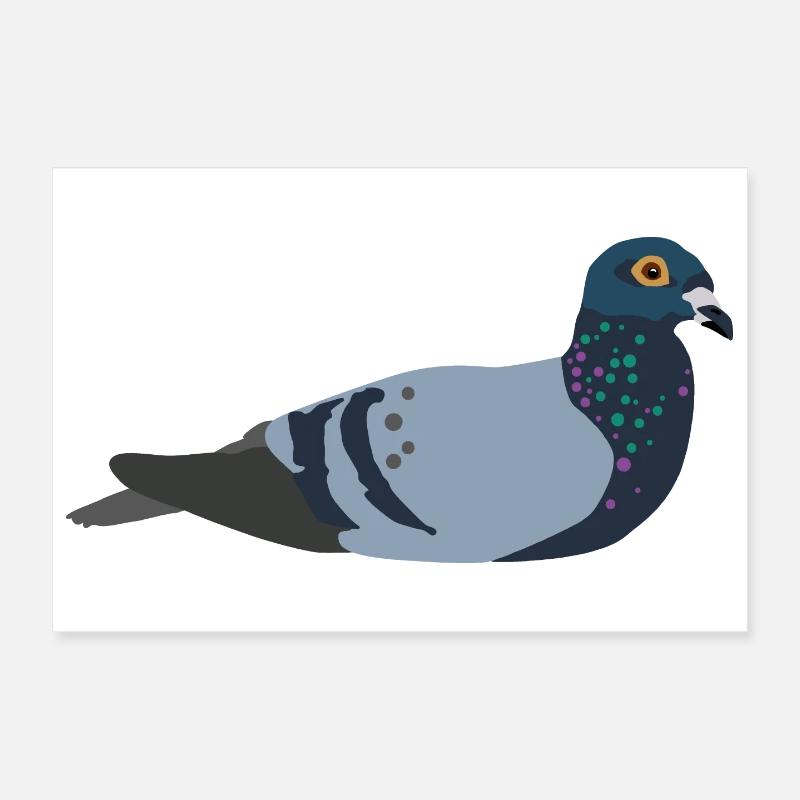 Dove Poster 12" x 8" (30x20 cm)