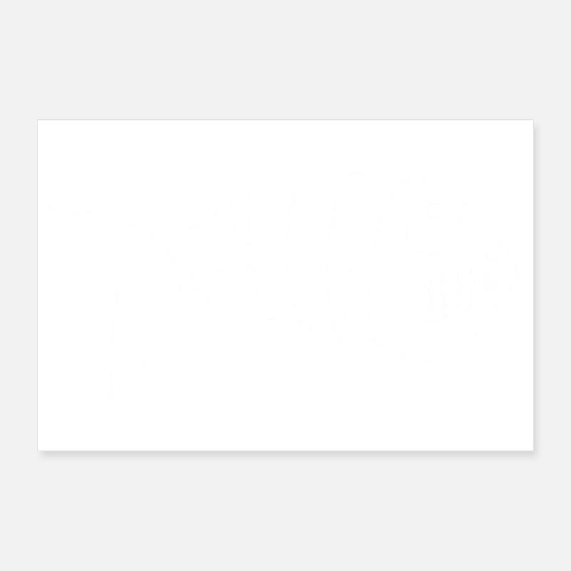 Fisch-Skelett Poster 30x20 cm