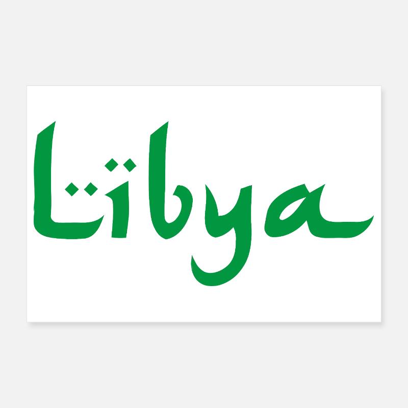 Libye Libyen Poster 30 x 20 cm